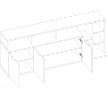 Тумба под телевизор Компакт 3D7N P правая Тумба под телевизор Компакт 3D7N P правая