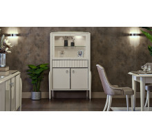 Двухдверная витрина для посуды Gravita (Гравита) GRAV-13 слоновая кость Двухдверная витрина для посуды Gravita (Гравита) GRAV-13 слоновая кость