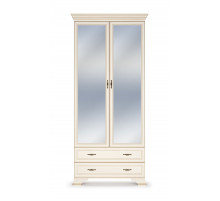 Шкаф Сиена 2-х дверных (Бодега Белый) Шкаф Сиена 2-х дверных (Бодега Белый)