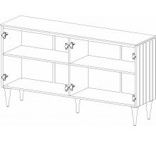 Тумба Лоренсо МН-043-04 белый Тумба Лоренсо МН-043-04 белый