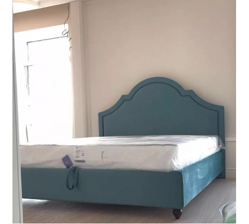 Двуспальная кровать Сандрин MUR-IK-SANDR с мягкой спинкой