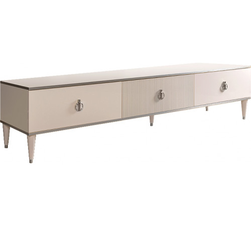 Тумба под телевизор 3D ящик Rimini Solo РМТ-4 (s) (слоновая кость)