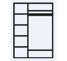 Трехстворчатый шкаф для одежды Венеция ВНШ2/3 (дуб седан) Трехстворчатый шкаф для одежды Венеция ВНШ2/3 (дуб седан)